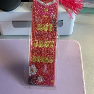 Diamond Art Not Antisocial just prefer books Bookmark sealed and laminated